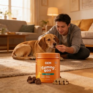 Masticables Calmantes para Perros de Marca Privada, Probióticos, Altos en Proteínas, de Rápida Absorción, Mantienen la Flora Intestinal, Cuidado Digestivo, Mejoran la Salud - Product Image 4