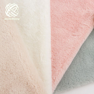 Chất Lượng Tốt Giả Lông Thỏ Giả Siêu Mềm Tóc Ngắn Faux Lông Thỏ Vải Lông Giả Cho Giày Hàng May Mặc - Product Image 1