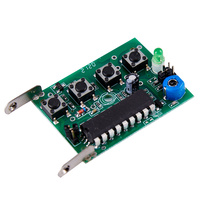 Télécommande de porte de garage REMOCON RMC-600 LRT-1 compatible 280 MHz à 450 MHz, code fixe, émetteur de portail électrique