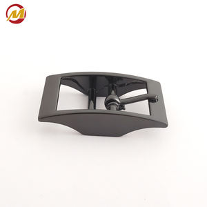 Venta al por mayor personalizado perro Collar Hardware bolsa accesorios Aleación de Zinc Metal doble barra cinturón hebilla Pin hebilla para collares de perro - Product Image 4