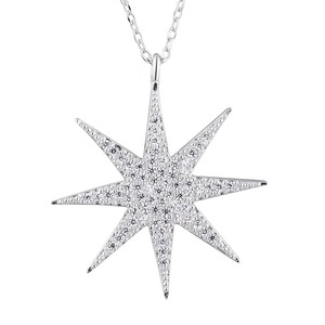 OEM/ODM Custom 14k placcato oro 925 argento Sterling Cubic Zirconia <span class=keywords><strong>corona</strong></span> ciondolo <span class=keywords><strong>collana</strong></span> - Product Image 2