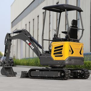 Mini Excavadoras HUAYEE con Brazo Giratorio de 1.6 Toneladas, 1.8 Toneladas y 2 Toneladas, Excavadora con Estándar EPA EURO 5, <span class=keywords><strong>Precios</strong></span> de Mini Excavadoras con Súper Descuento - Product Image 2