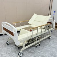Lit de soins à domicile avec fauteuil roulant séparé, lit de transfert multifonctionnel pour personnes âgées et patients paralysés