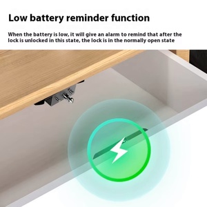 Cerradura de Puerta con Sensor de Tarjeta NFC, Sin Necesidad de Perforación Externa, Conexión Móvil, Apta para Armarios y Gabinetes - Product Image 5