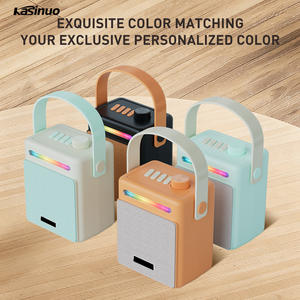 Altavoz Inalámbrico con Luz LED, Altavoz Portátil para Exteriores con Luz Cambiable, Altavoz de Escritorio Bombox 3 - Product Image 6