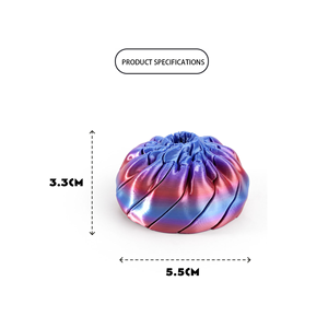 Juguete Antiestrés Deformable en Forma de Bollo Impreso en 3D para Niños y Niñas, Ideal para Recuerdos de Fiestas de Cumpleaños - Product Image 3