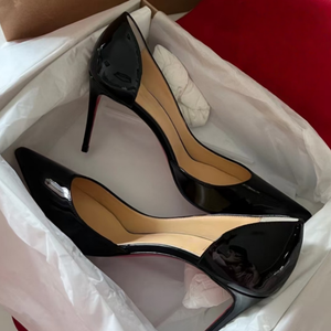 Sandales à talons de luxe pour femmes, en cuir véritable de haute qualité, chaussures de soirée élégantes pour femmes, sandales à talons tendance - Product Image 2