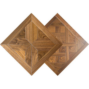 <span class=keywords><strong>Parquet</strong></span> en noyer noir d'Amérique du Nord 450x450x15mm, multicoque, finition artisanale |   Garantie T&G de 5 ans pour Villa, Maison, Bureau - Product Image 1