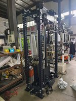Équipement de musculation, machine à câbles croisés, rack de squat, machine à tractions haute et basse