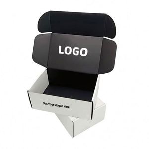 Pre-Printed Barcode Eco-Friendly Corrugated Board <b>Shipping</b> <b>Boxes</b> with Customizable Size & Shape for Inventory Management - Product Image 2