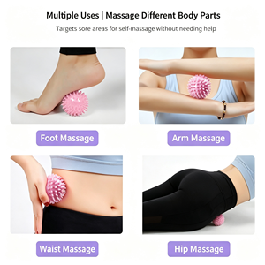 Pelota de Yoga con Púas para Masaje, Material PP, Uso Universal - Product Image 6
