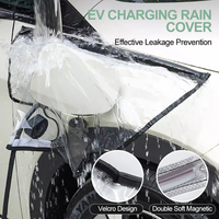 Port de chargeur de véhicule électrique Housse de protection extérieure anti-poussière pour berline SUV Accessoires de voiture
