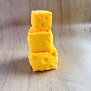 Juguete Antiestrés de Queso Blandito de Gran Tamaño, 6cm, 7cm, 10cm, Juguete Sensorial Realista de Comida, Regalo, Venta al por Mayor - Product Image 6