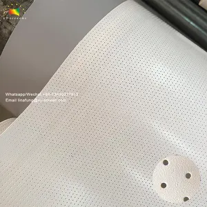 Écran de Projection, vente en gros, usine 4K Home cinéma, blanc vif, Perforation acoustique, écran de projecteur Transparent