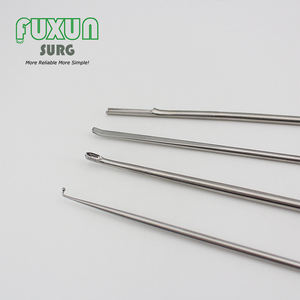 Strumenti Endoscopici Manuali Uniportal in Acciaio Inossidabile per Discectomia Interlaminare della Colonna Vertebrale: Gancio Nervoso, Dissettore, Curette - Product Image 2