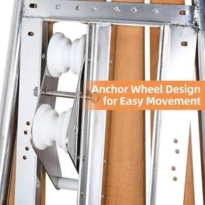 Neue Allshine Teakholz-Vorderplattform 1200x520mm, Langlebige Premium-Schiffsausrüstung für Boote - Product Image 4