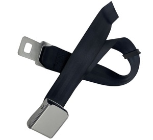 Adjustable Universal Four-Directional Aircraft Seat Belt Extender with Plastic & Steel Construction Black/Silver Color - Product Image 5