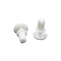 Nouveaux rivets à tête ronde en plastique de haute qualité, rivets à pression, attaches pour carte PC