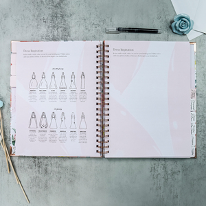 Diseño personal para novias Tapa dura Planificación nupcial sin fecha <span class=keywords><strong>Organizadores</strong></span> <span class=keywords><strong>de</strong></span> <span class=keywords><strong>bodas</strong></span> en espiral Planificador <span class=keywords><strong>de</strong></span> <span class=keywords><strong>bodas</strong></span> felices - Product Image 6