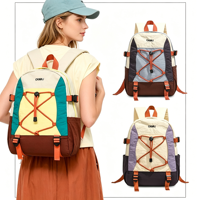 Mochila Casual de Diseño Exclusivo y Moderno con Gran Capacidad para Adolescentes, Estilo Urbano, Logotipo Personalizado, Mochila Deportiva para Exteriores