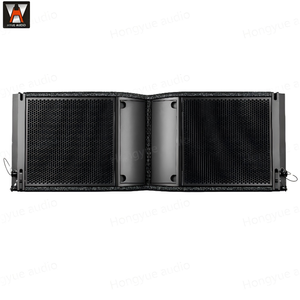 Hongyue <span class=keywords><strong>Speaker</strong></span> asli Audio T210, <span class=keywords><strong>Speaker</strong></span> profesional <span class=keywords><strong>Array</strong></span> garis pasif ganda 10 inci <span class=keywords><strong>2</strong></span> arah - Product Image 1