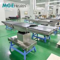 Mesa de Operaciones Eléctrica MGE Health OT con Tablero Deslizante de 670-920 mm, 200 kg, Posición Trendelenburg 20/20 Grados, Reversa/Lateral 22 Grados, Certificación CE, MGE-OTD1