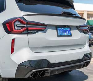 Aileron central en fibre de carbone <span class=keywords><strong>M</strong></span> <span class=keywords><strong>Sport</strong></span>, accessoires de tuning, pare-chocs avant et arrière électriques pour <span class=keywords><strong>BMW</strong></span> iX3 2023 - Product Image 2