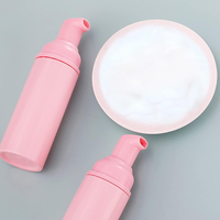 Botol Dispenser Lotion Perjalanan dari Plastik PP 2 oz dengan Pompa, Botol Busa Cair Mini