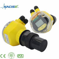 Mesureur de niveau d'eau industriel à ultrasons intelligent Transmetteur de niveau de liquide 4-20mA Instrument de mesure de niveau de zone aveugle courte