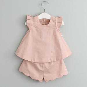 Ensembles de vêtements pour filles, style estival, nouvelle collection, vêtements pour bébés filles, t-shirt à manches courtes, pantalon, robe, 2 pièces, costumes pour enfants - Product Image 6