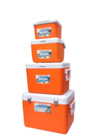 Ensemble de 3 Glacières Rigides Isothermes Portables 5L/13L/27L/45L pour Pique-niques, Pêche, Barbecue