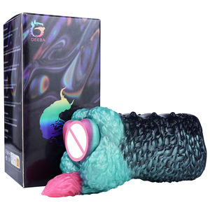 2025 vente en gros noir Mamba Sable fantaisie mâle masturbateur élégant <span class=keywords><strong>bête</strong></span> conception Silicone sexe tasse avec Texture serrée sauvage - Product Image 3