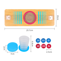 Jeu de table en bois en promotion : mini-jeu de plateau, petits jouets de doigt pour hommes, femmes, enfants, adolescents et garçons