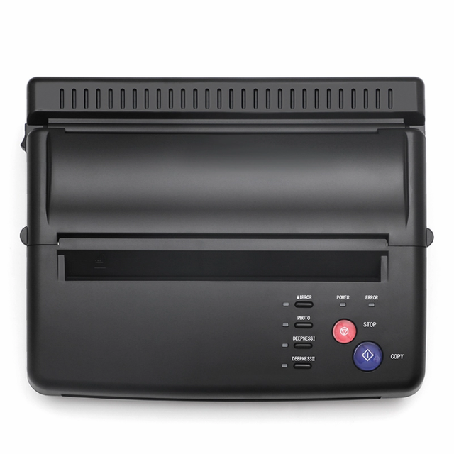 Tattoo Top Quality Tattoo Stencil Transfer Machine Black Thermal Copier Maker for Transfer Paper