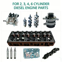 Ensemble de bras oscillants diesel haute précision KM385 résistant à l'usure pour moteur de tracteur/chargeur/chariot élévateur Laidong