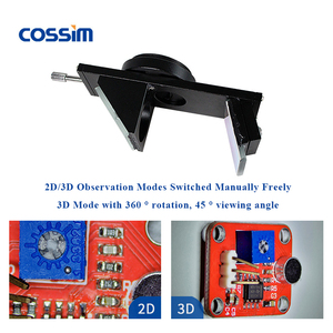 Reparación de teléfonos 3D, pantalla LCD USB electrónica, vídeo <span class=keywords><strong>Digital</strong></span>, microscopio estéreo, software de medición integrado, cámara e iluminador LED - Product Image 2