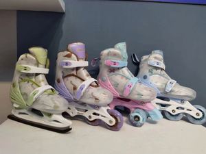 Patins à roulettes à bas prix, doublures blanches, patins à roulettes à cadre pour intérieur - Product Image 6