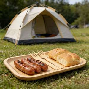 Tenedor <span class=keywords><strong>de</strong></span> Bambú Desechable al por Mayor, Vajilla <span class=keywords><strong>de</strong></span> Bambú Ecológica, Tenedor <span class=keywords><strong>de</strong></span> Bambú Biodegradable para Hoteles, <span class=keywords><strong>Restaurantes</strong></span> y <span class=keywords><strong>Comida</strong></span> para Llevar - Product Image 4