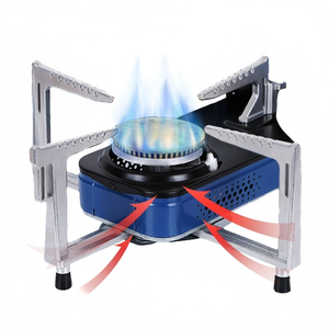 Réchaud à gaz butane portable pour le camping et la randonnée (compatible avec le carburant isobutane) - Product Image 4