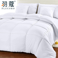 Couette de lit hp en coton, ensemble de couette en microfibre, pour lit double, intérieur, hôtel Queen