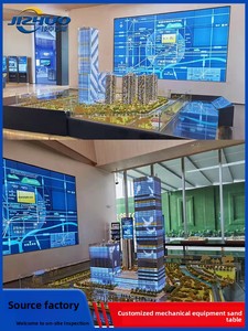 Modello <span class=keywords><strong>Immobiliare</strong></span> per Pianificazione Urbana, Edifici Emblematici, Parco Industriale, Reparto Vendite, Personalizzazione di Mockup di Grattacieli - Product Image 4