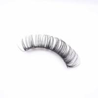 Bulu Mata Palsu Gaya Fluffy 7 Pasang dalam Tray, Bulu Mata Lembut Bervolume, Bulu Mata Faux Mink Full Strip Buatan Tangan, Bulu Mata Palsu Gaya Natural