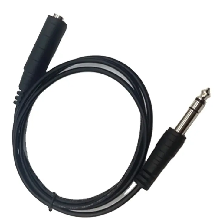 Amazon Hot Sell 1/4" Inch 6.3mm MONO Male to Female Extension Cable Audio