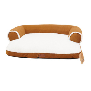 Warm <b>Pet</b> <b>Sofa</b> <b>Bed</b> Rectangle Soft Polyester Fiber Cat House Hand Wash Customized <b>Pet</b> <b>Bed</b> For Cat - Product Image 5