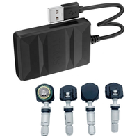 voiture Tpms Android Bluetooth interne USB TPMS système de surveillance de la pression des pneus application capteur