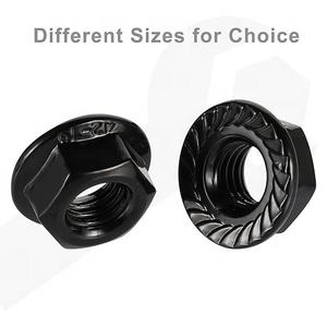 Vis à tête hexagonale antidérapante isolante, bande en nylon plastique, patin anti-desserrage, écrou à bride, type tête hexagonale, catégorie <span class=keywords><strong>de</strong></span> produit : écrous - Product Image 4