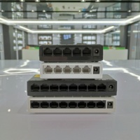 ANPA OEM/ODM 10/100 Mbps 5/8 ports Réseau non géré Boîtier plastique 1G Garantie 2 ans Plug and Play Empilable QoS AP-5005S/AP-5008S
