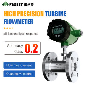 In China vervaardigde roestvrijstalen turbine-stroommeter voor vloeistoffen, medisch, farmaceutisch en gezuiverd water, hoge nauwkeurigheid, precisie, OEM - Product Image 6