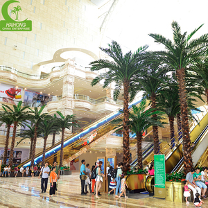 Décoration de parc d'attractions, palmier artificiel de Washington, plantes artificielles tropicales d'extérieur - Product Image 5