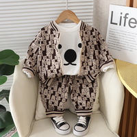 Ours cool mixte petits bébés garçons de luxe vêtements en gros photos